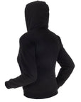 Sudadera con capucha calefactable - Mujer - Dual Heating | Negra
