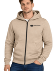 Sudadera con capucha calefactable - Hombre - Dual Heating | Beige
