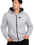 Sudadera con capucha calefactable - Hombre - Dual Heating | Gris