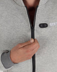 Sudadera con capucha calefactable - Mujer - Dual Heating | Gris