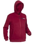 Sudadera con capucha calefactable - Hombre - Dual Heating | Borgoña