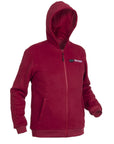 Sudadera con capucha calefactable - Hombre - Dual Heating | Borgoña