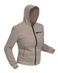 Sudadera con capucha calefactable - Mujer - Dual Heating | Beige