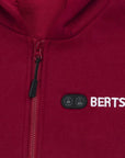 Sudadera con capucha calefactable - Hombre - Dual Heating | Borgoña