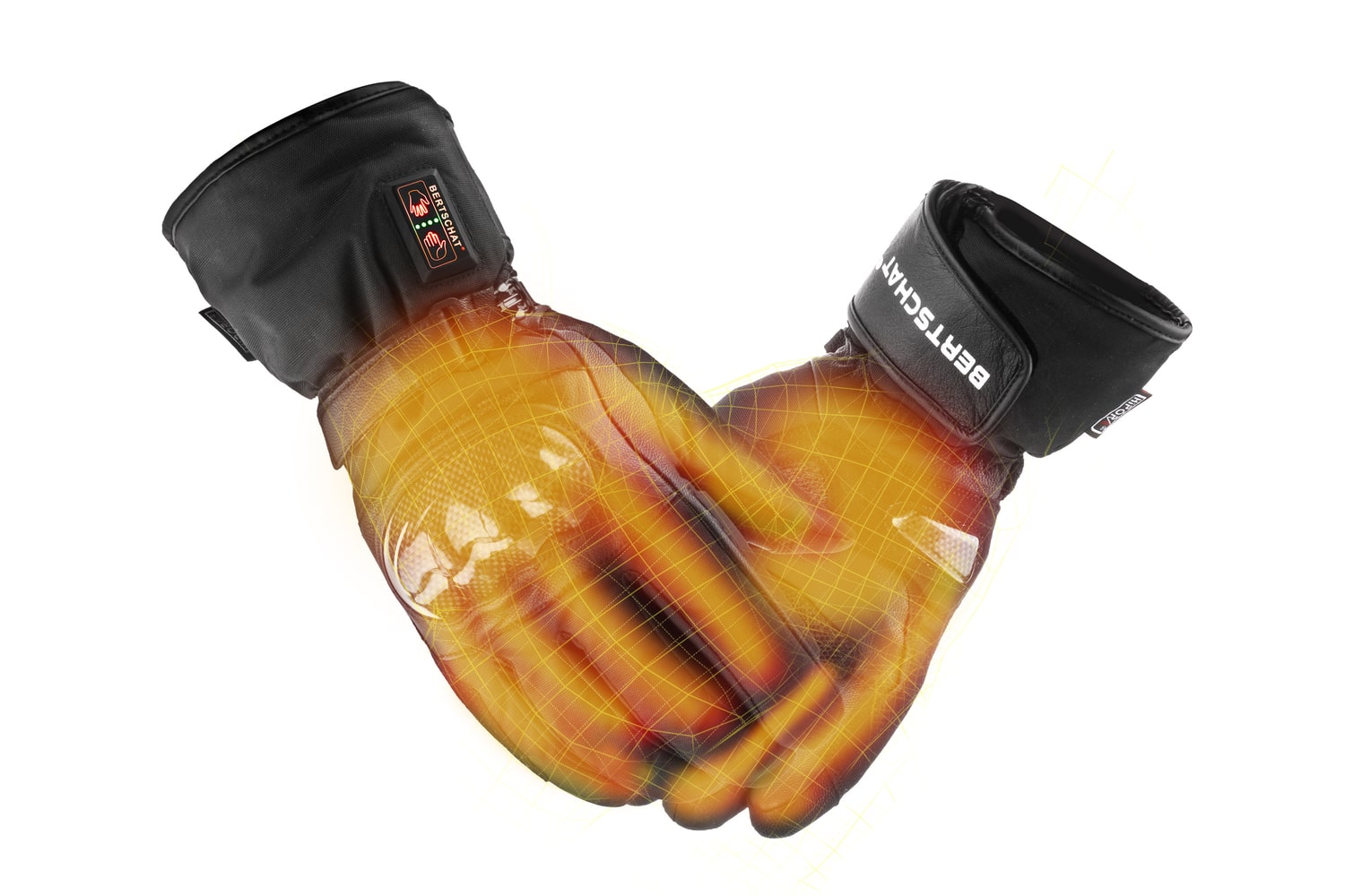 Guantes de moto PRO - Dual Heating | USB