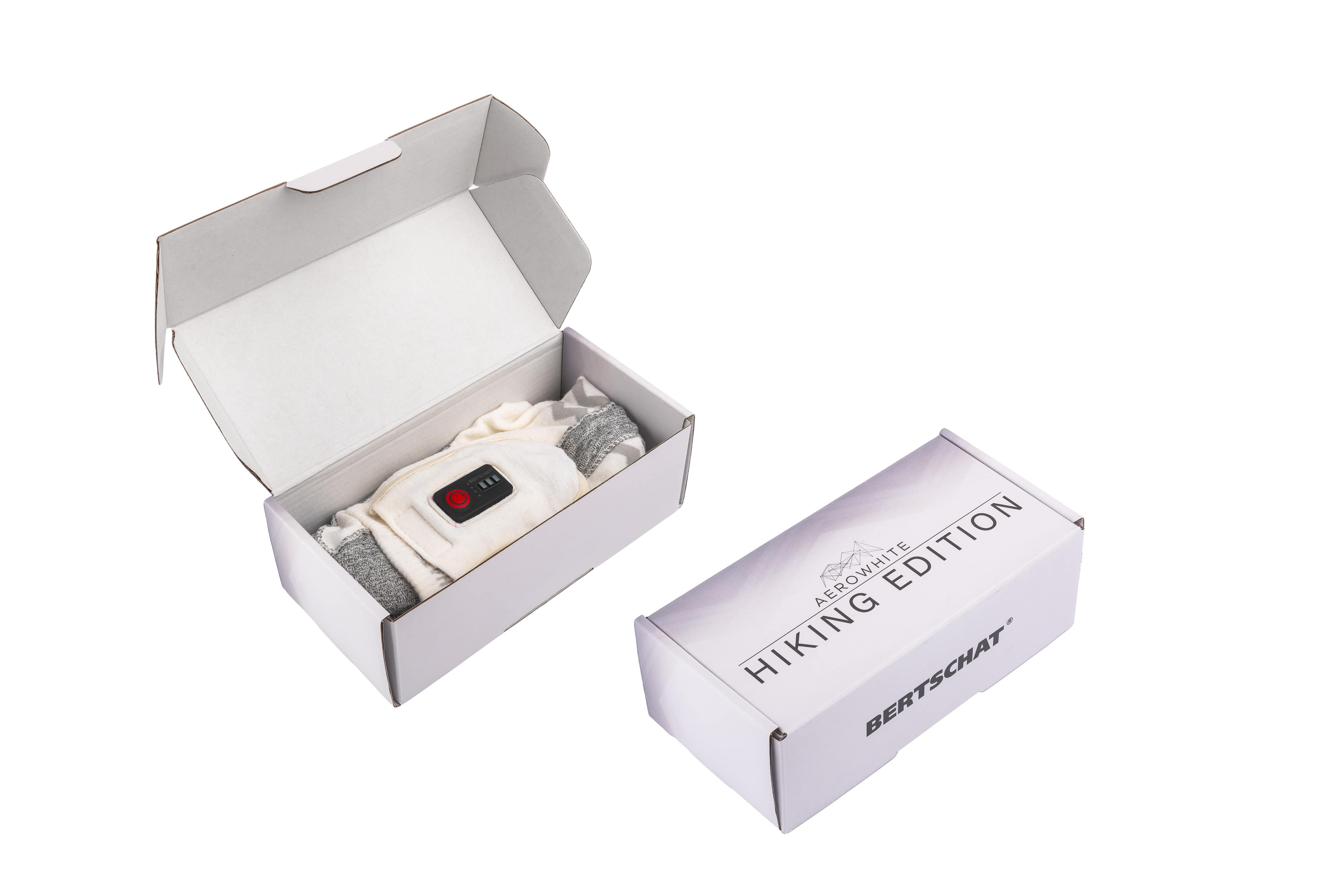 Calcetines Calefactables - Aerowhite | Edición Deportiva - USB-C | Finos y Resistentes