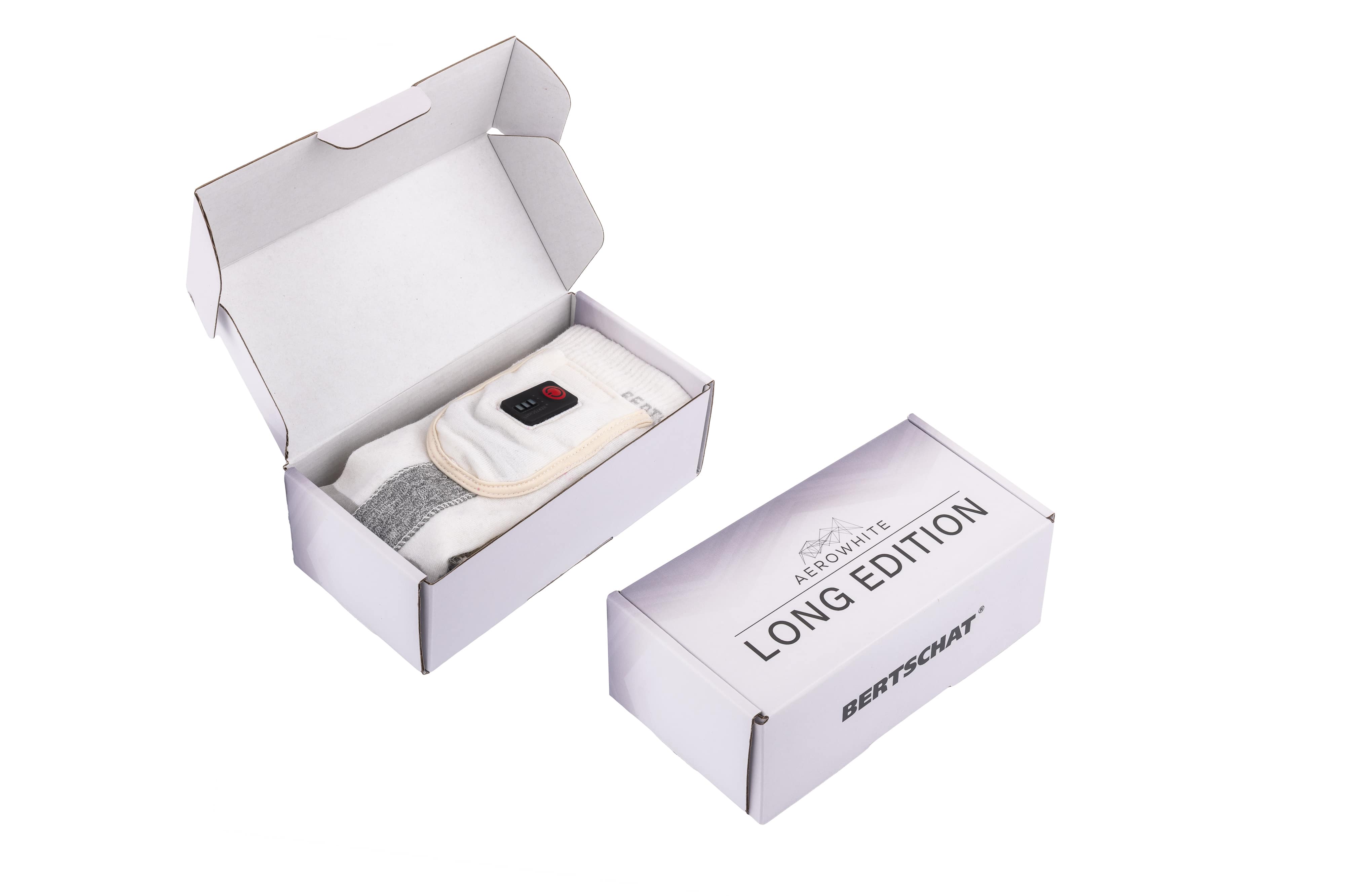 Calcetines Calefactables - Aerowhite | Edición Deportes de Invierno - USB-C | Finos y Resistentes