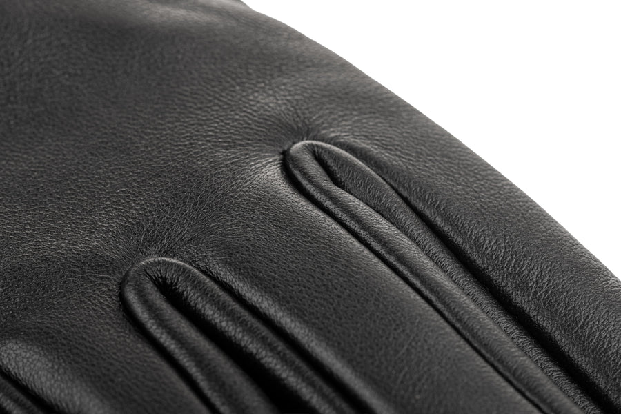 Guantes de Cuero Calefactables para Mujer - USB-C | Piel de Oveja