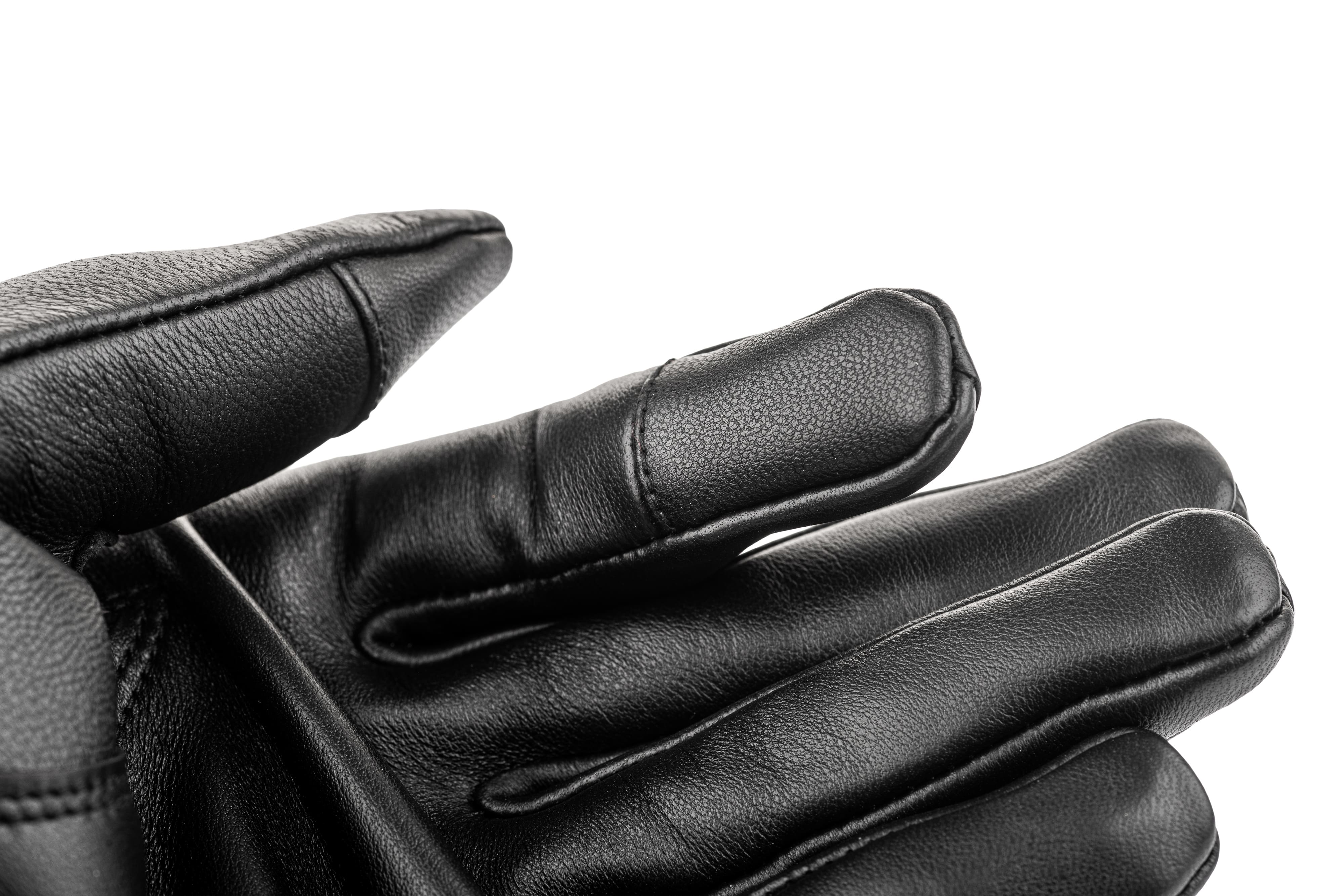 Guantes de Cuero Calefactables para Mujer - USB-C | Piel de Oveja