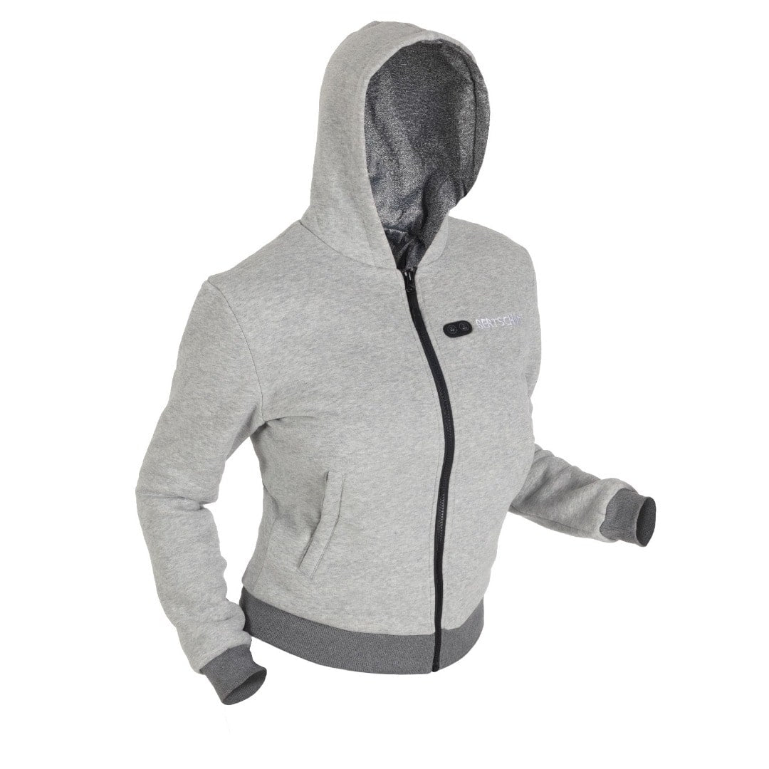 Sudadera con capucha calefactable - Mujer - Dual Heating | Gris