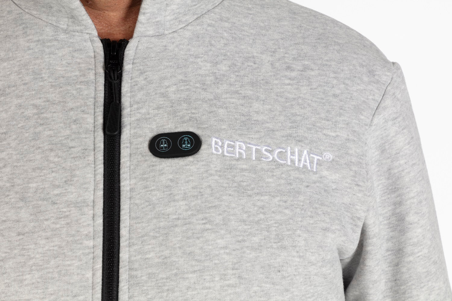 Sudadera con capucha calefactable - Hombre - Dual Heating | Gris