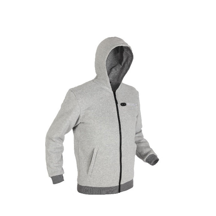 Sudadera con capucha calefactable - Hombre - Dual Heating | Gris