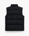 Chaleco Acolchado Calefactable para Hombre Negro – Dual Heating