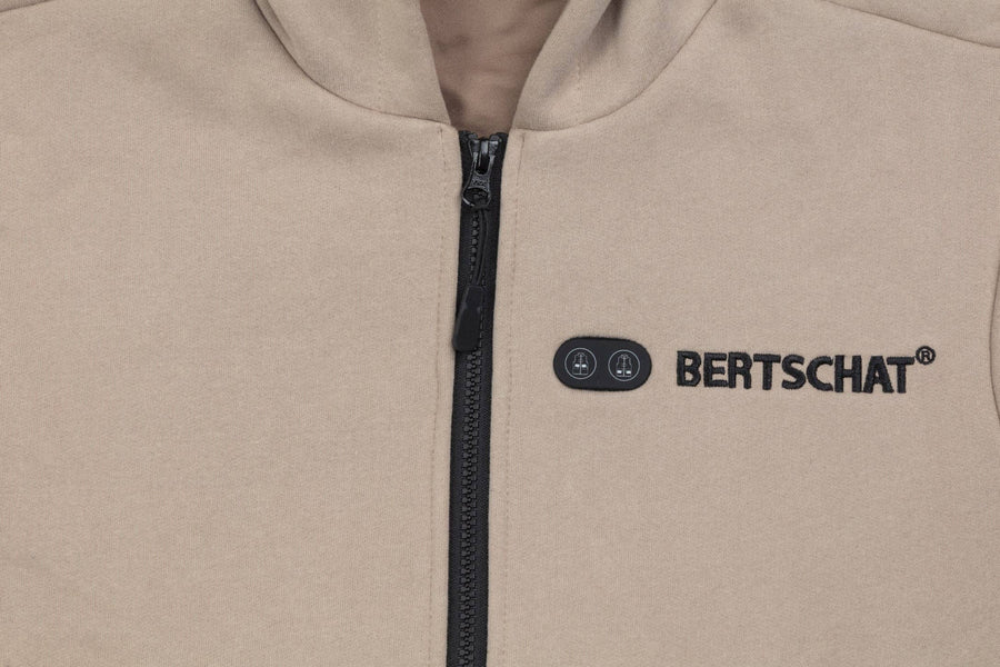 Sudadera con capucha calefactable - Mujer - Dual Heating | Beige