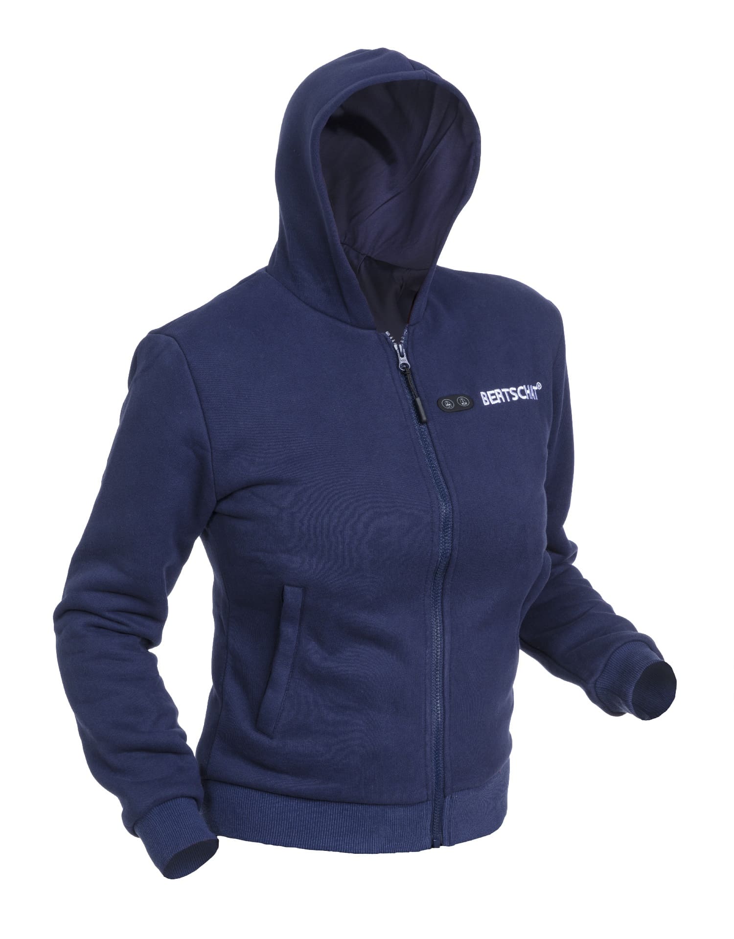 Sudadera con capucha calefactable - Mujer - Dual Heating | Azul Marino