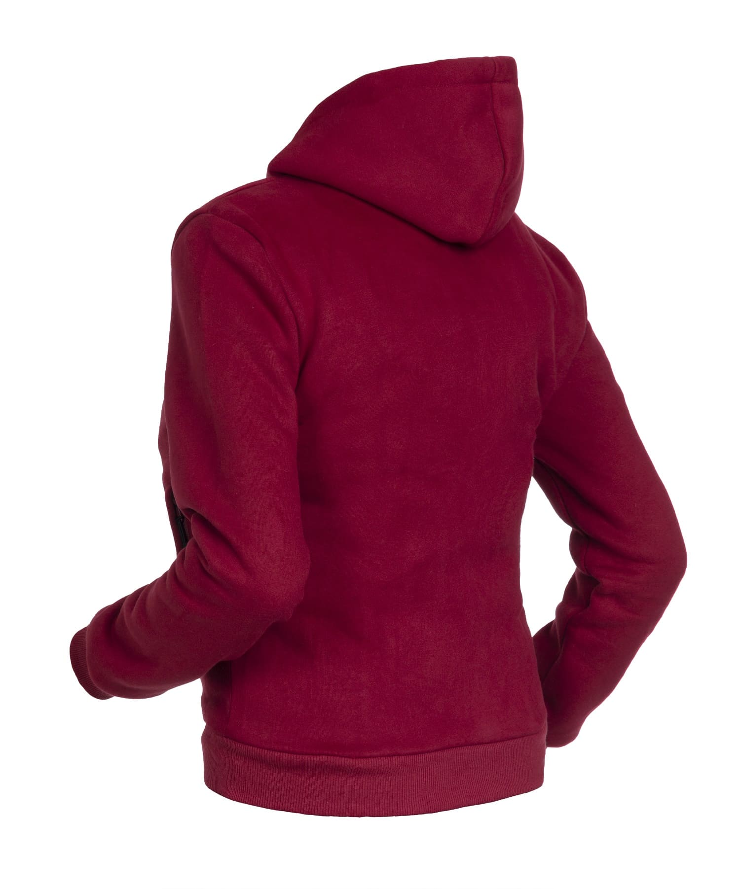 Sudadera con capucha calefactable - Mujer - Dual Heating | Borgoña