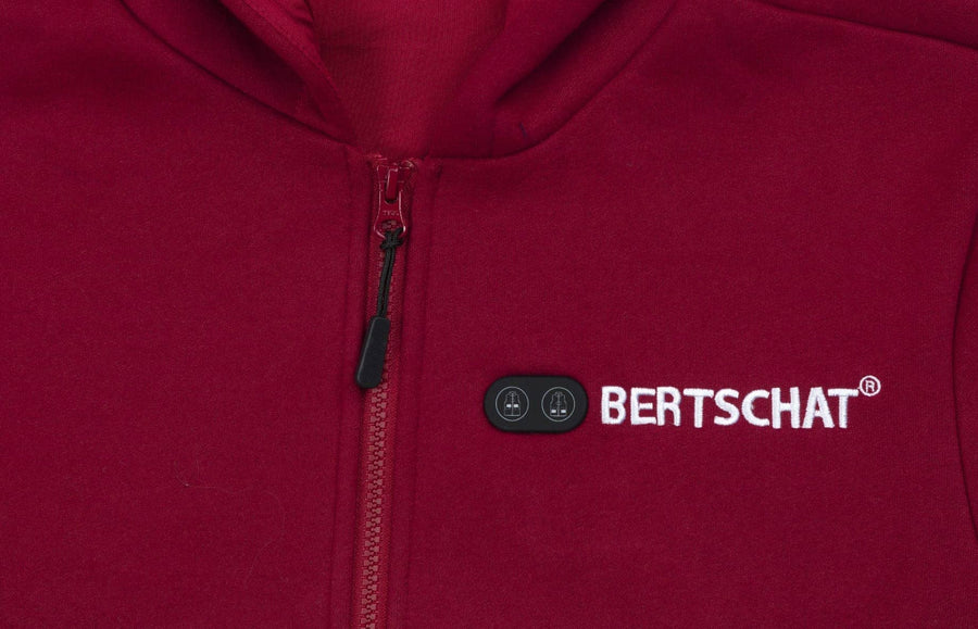 Sudadera con capucha calefactable - Mujer - Dual Heating | Borgoña