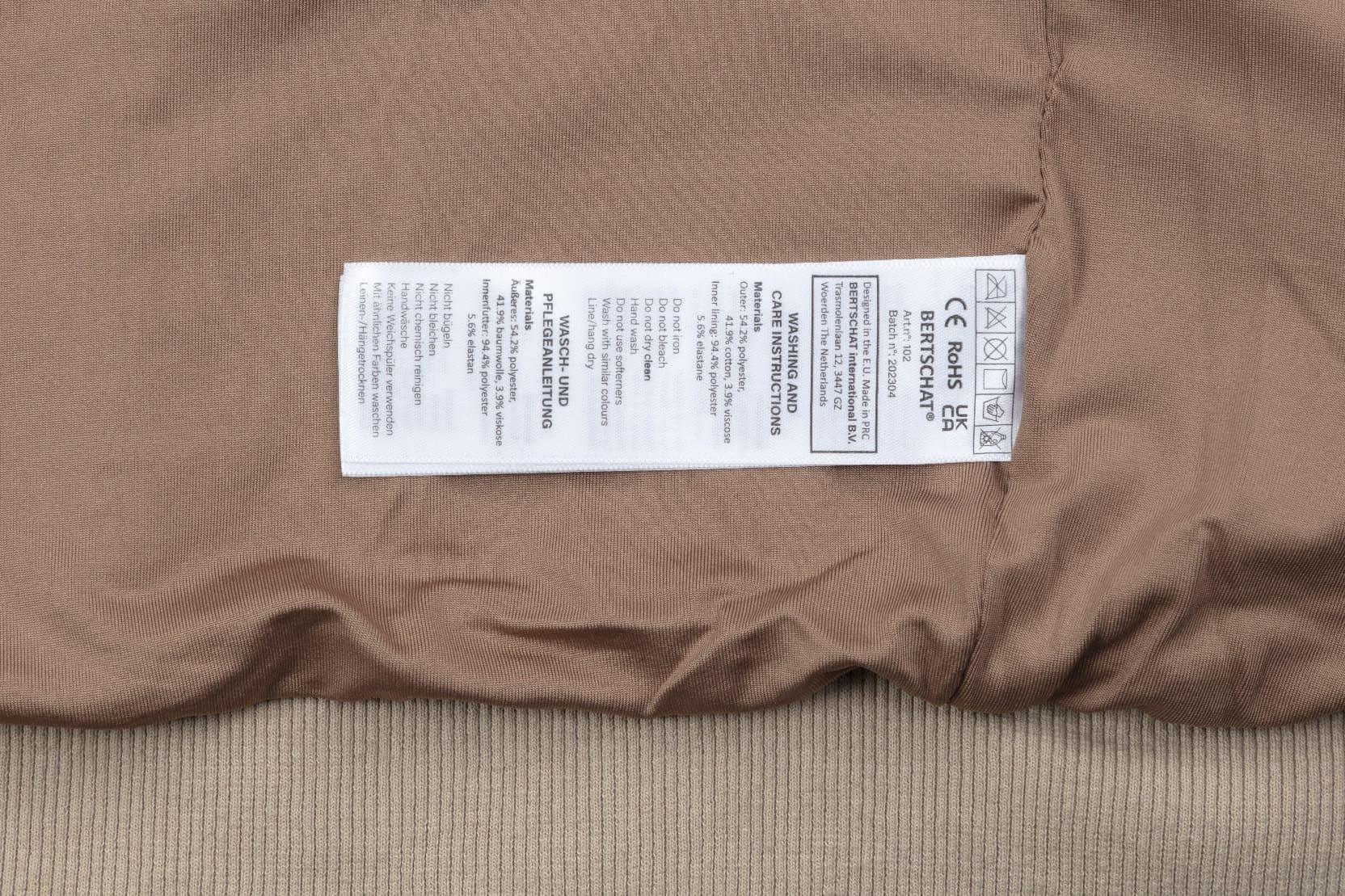 Sudadera con capucha calefactable - Mujer - Dual Heating | Beige